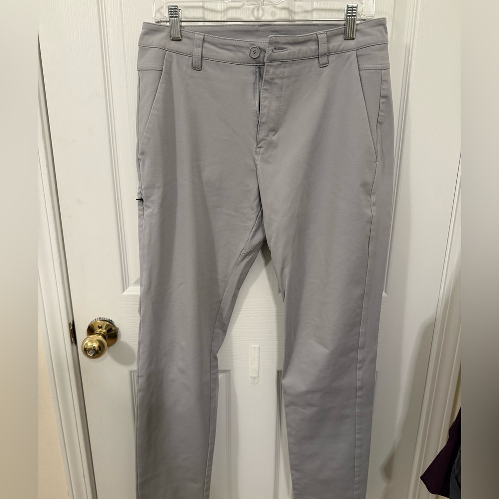 BYLT Basics Light Gray Chinos
